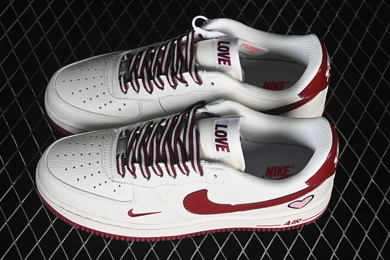 All categories Nk Air Force 1 Air Force series Nk Air Force 1 Low Air Force low-top Nike Air Force 1'07 Low Valentine's Day limited edition Air Force 1 low-top casual sneakers NH0601-539